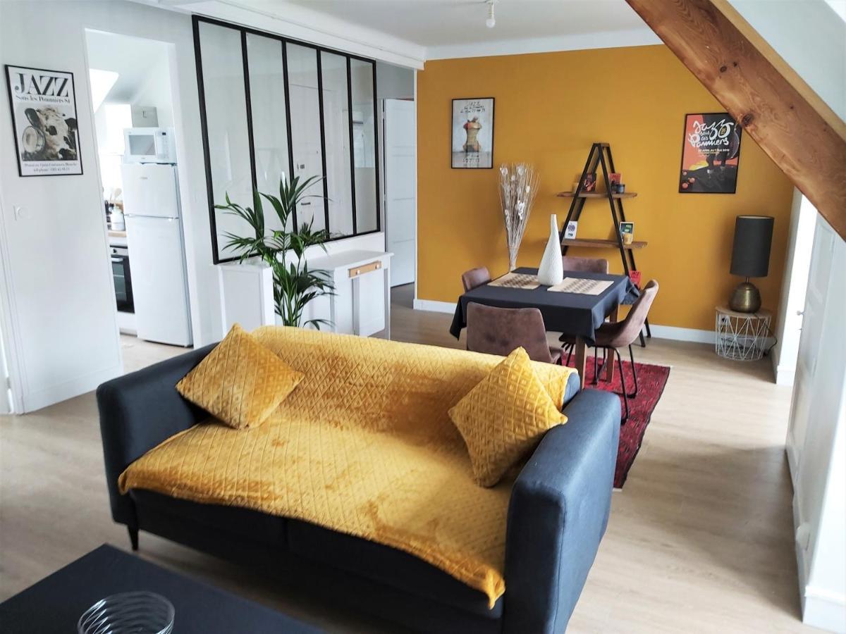 "Un Air De Jazz" Appartement T2 En Plein Centre-Ville Renove 쿠탕스 외부 사진